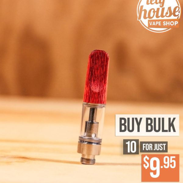510 Cartridge-Wood Mouthpiece-0.5ml-Buy From Vape Shop Australia